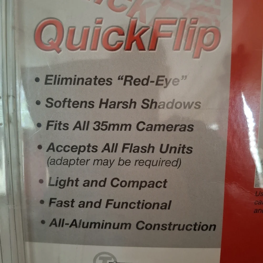 Quickflip Stroboframe Professional Camera Flash Bracket 310-635 Tiffen Company